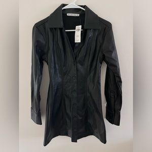 Abercrombie and Fitch Leather Dress